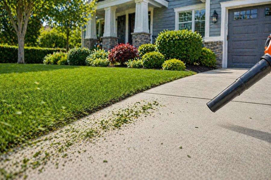 Seasonal Cleanup service in Bluffdale, Utah - Duck Duck Mow